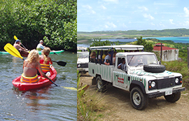 Jeep and Kayak